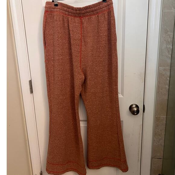 Intimately Free People Wide Flare Leg XL Slouchy Bohemian High Rise Lounge Pants - Picture 3 of 8